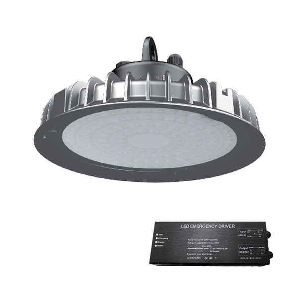 STELLAR DUBLIN SMD LED LAMPA INDUSTRIALA SUSPENDATA 150W 5500K IP65+ KIT EMERGENTA