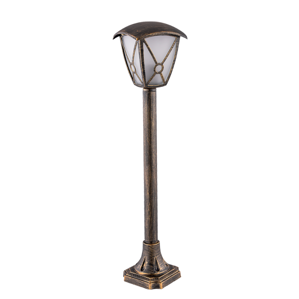 LAMPADAR GRADINA NICK STAND 1XE27 ALAMA ANTICHIZATA H720mm