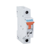 RESIDENTIAL TYPE MINIATURE CIRCUIT BREAKER C61R 10A 1P 6kA CURVE C                                                                                                                                                                                             