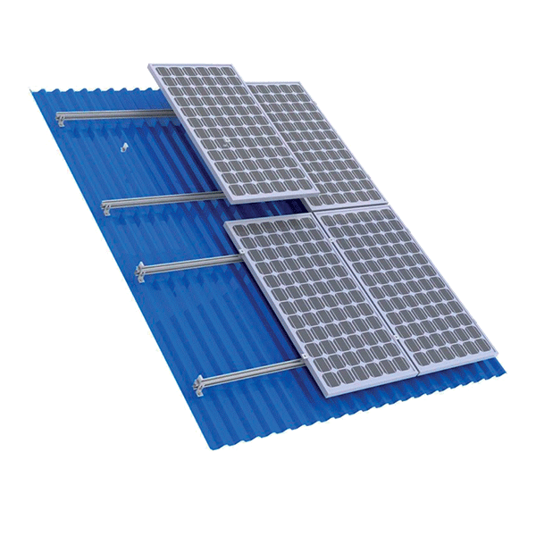 STRUCTURA  MONTAJ PANOU SOLAR 465W 10kW ACOPERIS SANDWICH, SET