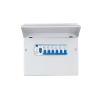 METAL CONSUMER UNIT 8 MOD+ISS 2P/100A