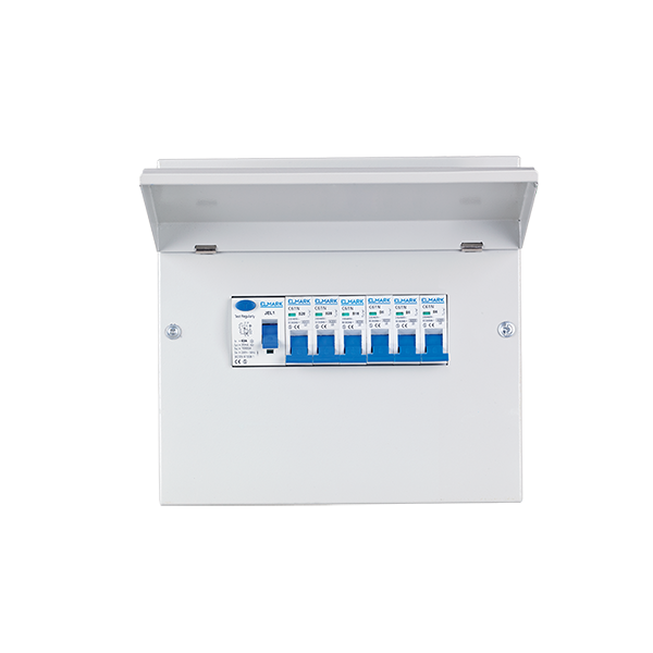 METAL CONSUMER UNIT 8 MOD+ISS 2P/100A