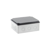 DISTRIBUTION BOX 110X110X74 TRANSPARENT LID, IP65                                                                                                                                                                                                              