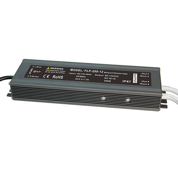 TRANSFORMATOR  LED STELLAR SETDC 200W 230VAC/ 12VDC IP67