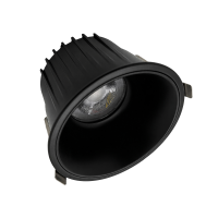 EL-DL6819 LED down light 12W 230V 4000K dimmable black IP65                                                                                                                                                                                                    