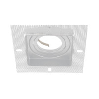 EL-8200 SQ. TRIMLESS DOWNLIGHT GU10 ALUM, WHITE                                                                                                                                                                                                                
