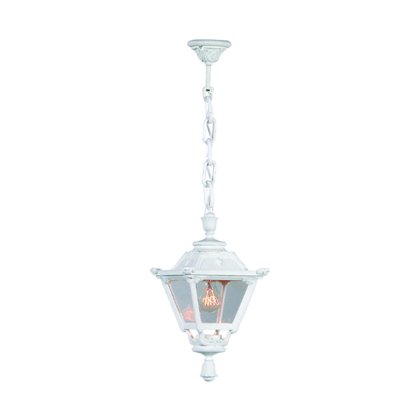 GOLIA HANGING LANTERN 1XE27 IP55 WHITE                                                                                                                                                                                                                         