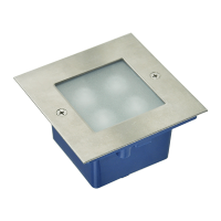 SPOT LED DE PARDOSEALA GRF001/T2  SMD 1W 3000K IP65 GRI