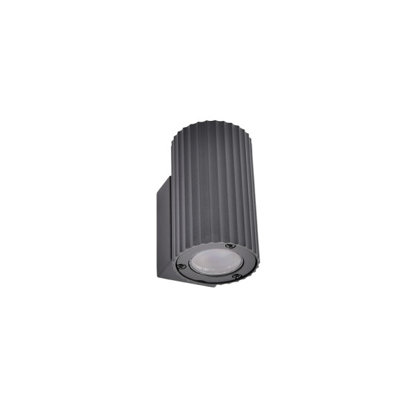 OL2521-2 GARDEN WALL LAMP 2ХGU10 IP54,DARK GREY                                                                                                                                                                                                                