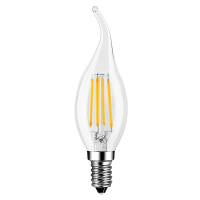 DIMMABLE LED FILAMENT LAMP FLAME 5W E14 2700K