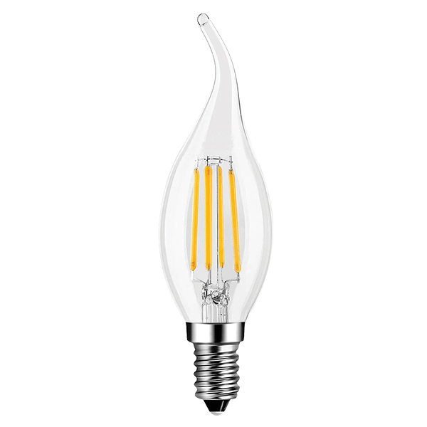 DIMMABLE LED FILAMENT LAMP FLAME 5W E14 2700K