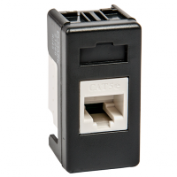 PRIZA PC RG45 LIFE STYLE NEGRU