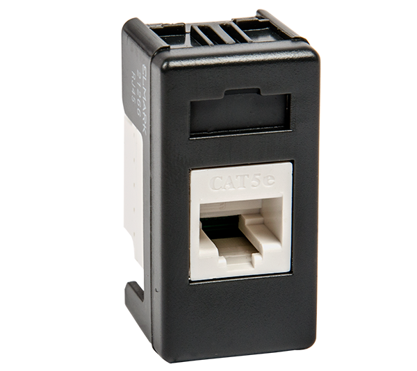 PRIZA PC RG45 LIFE STYLE NEGRU