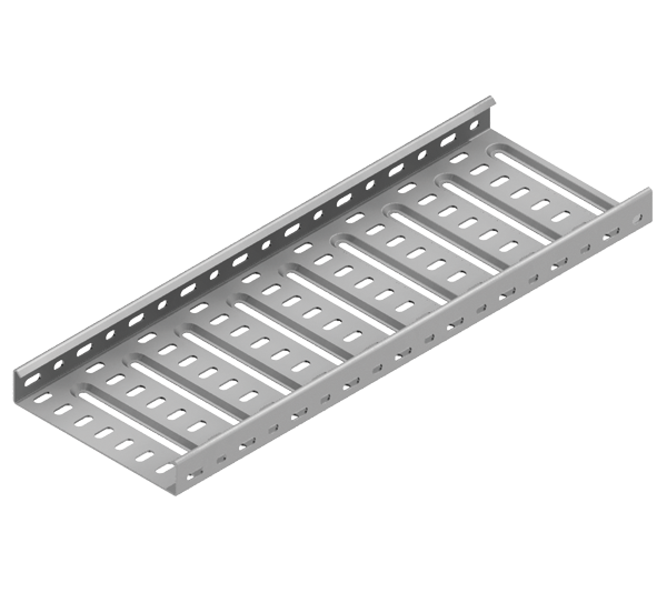 CANAL DE CABLU METALIC PERFORAT CT1 UT H:40MM W:75MM T:0,7MM L:2500ММ