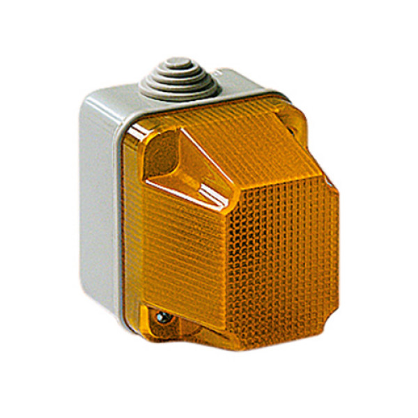 EC320 SURFACE WARNING LIGHT IP55 YELLOW                                                                                                                                                                                                                        