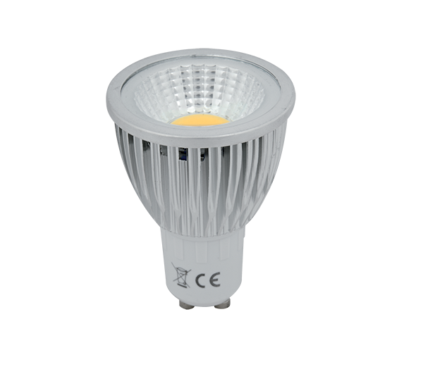 BEC CU LED LEDCOB 5W GU10 230V ALB CALD