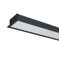 PROFIL LED INCASTRAT S77 64W 4000K 1500MM NEGRU