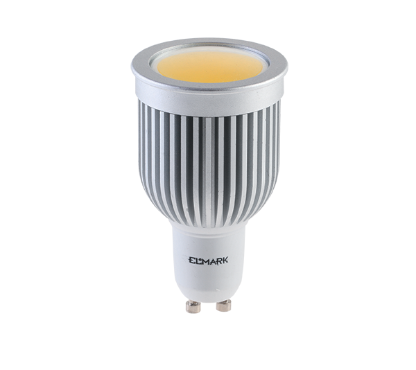 BEC LED COB 5W GU10 230V LUMINA CALDA