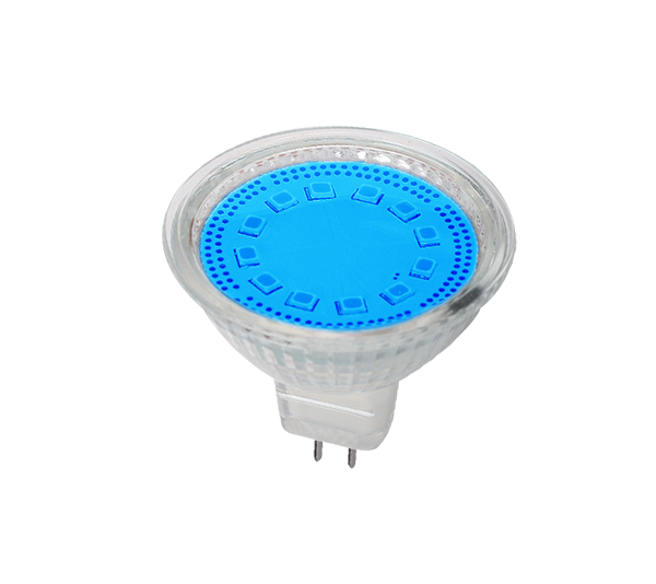 BEC CU LED MR16 SMD2835 3W G5.3 12V 3000 ALBASTRU