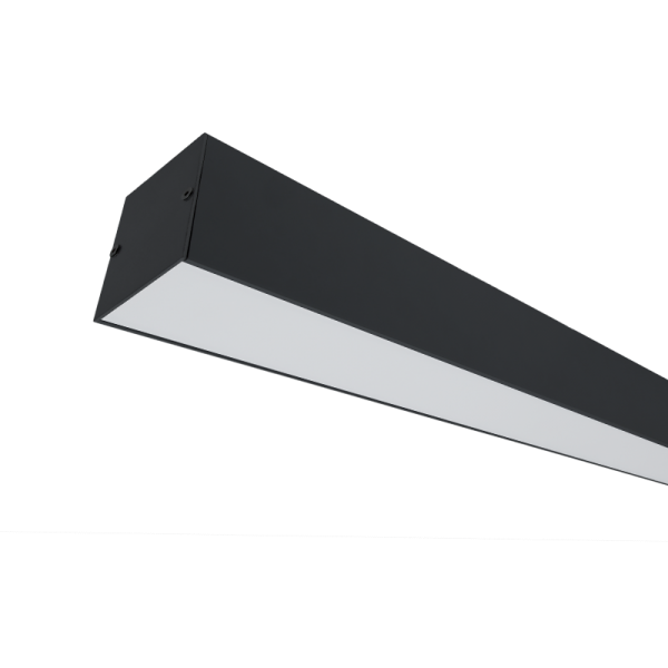 PROFIL LED APARENT S48 24W 6500K 1200MM NEGRU